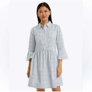 Draper James Sheena shirt dress size L VGUC